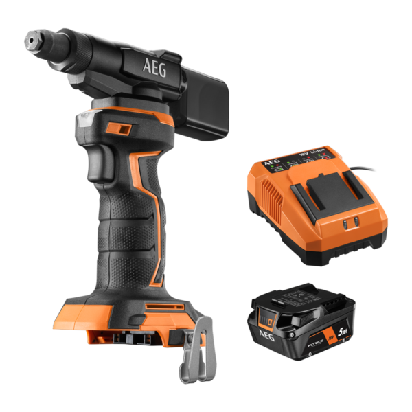 18V 4.8MM Rivet Gun 5Ah Kit