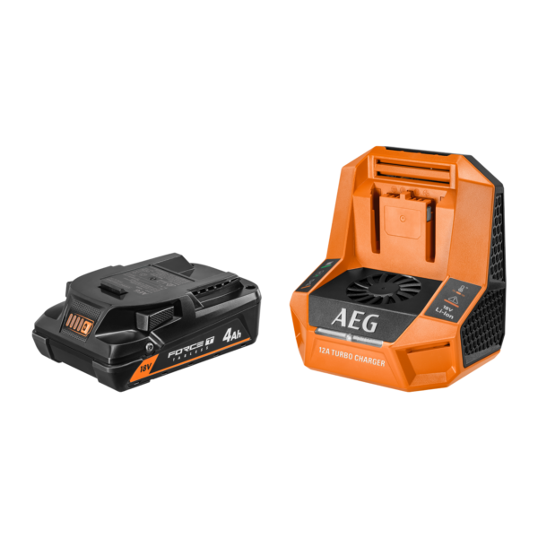 18V 4Ah FORCE TABLESS Battery & 12A Charger