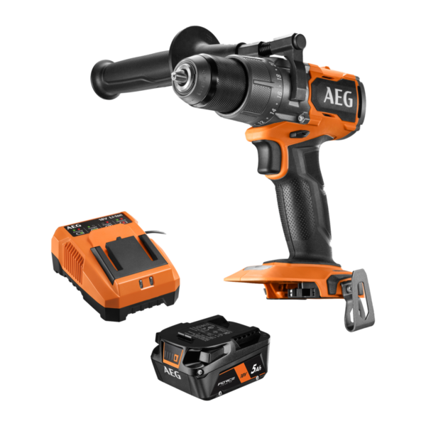 18V BRUSHLESS HAMMER DRILL 5.0AH KIT