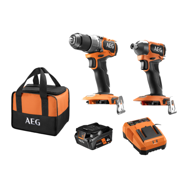 18V BRUSHLESS SUB COMPACT 2-PIECE 4.0AH KIT