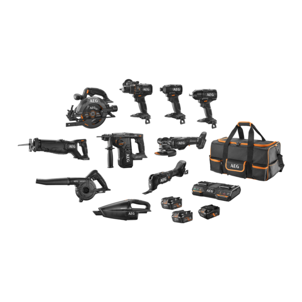 18V FUSION Limited Edition 10-Piece 8.0/5.0AH Kit