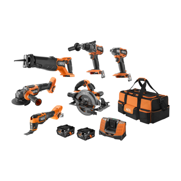 18V FUSION/BRUSHLESS 6-PIECE 5.0AH FORCE KIT