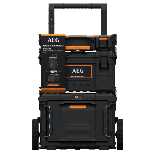 QUICKSTACK 2.0 3-Piece Storage System with 1 Drawer